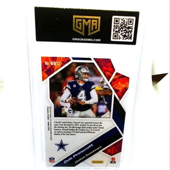 2020
MOSAIC DAK PRESCOTT #WW 13 WILL TO WIN GMA 10 - Picture 2 of 6